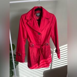 Novelti for Lindor Red Trenchcoat Size 6 Small